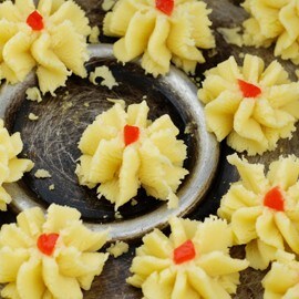 挤花饼(Kuih Dahlia) 挤花饼(Kuih Dahlia)