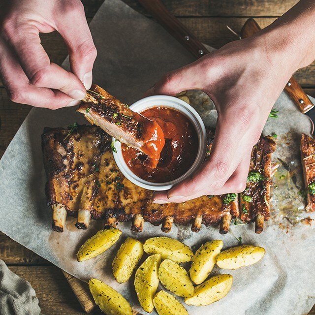 肉类和酱汁的搭配